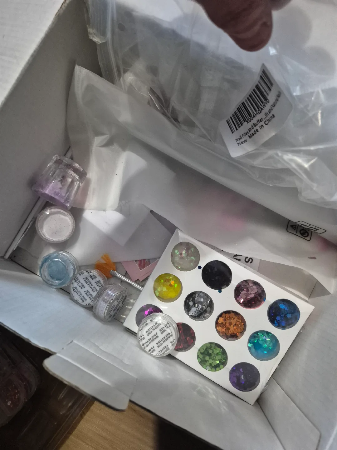 Nail Art Kit with Drill, Acrylics, and Accessories image indicator(2)