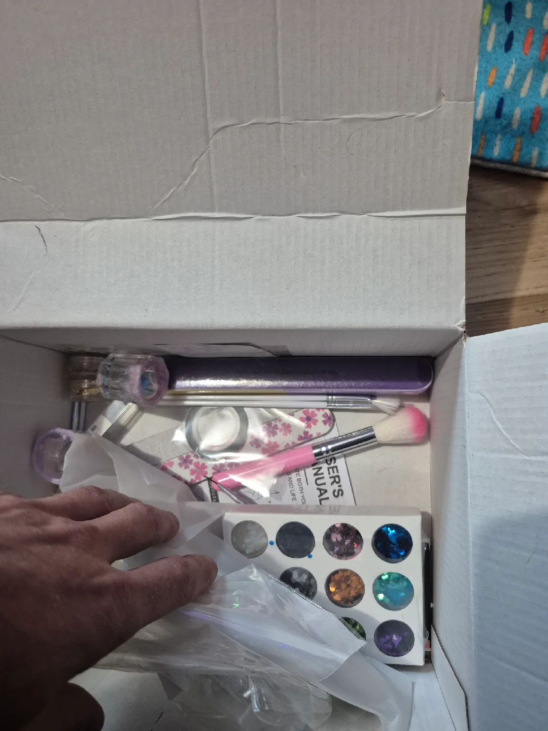 Nail Art Kit with Drill, Acrylics, and Accessories image indicator(3)