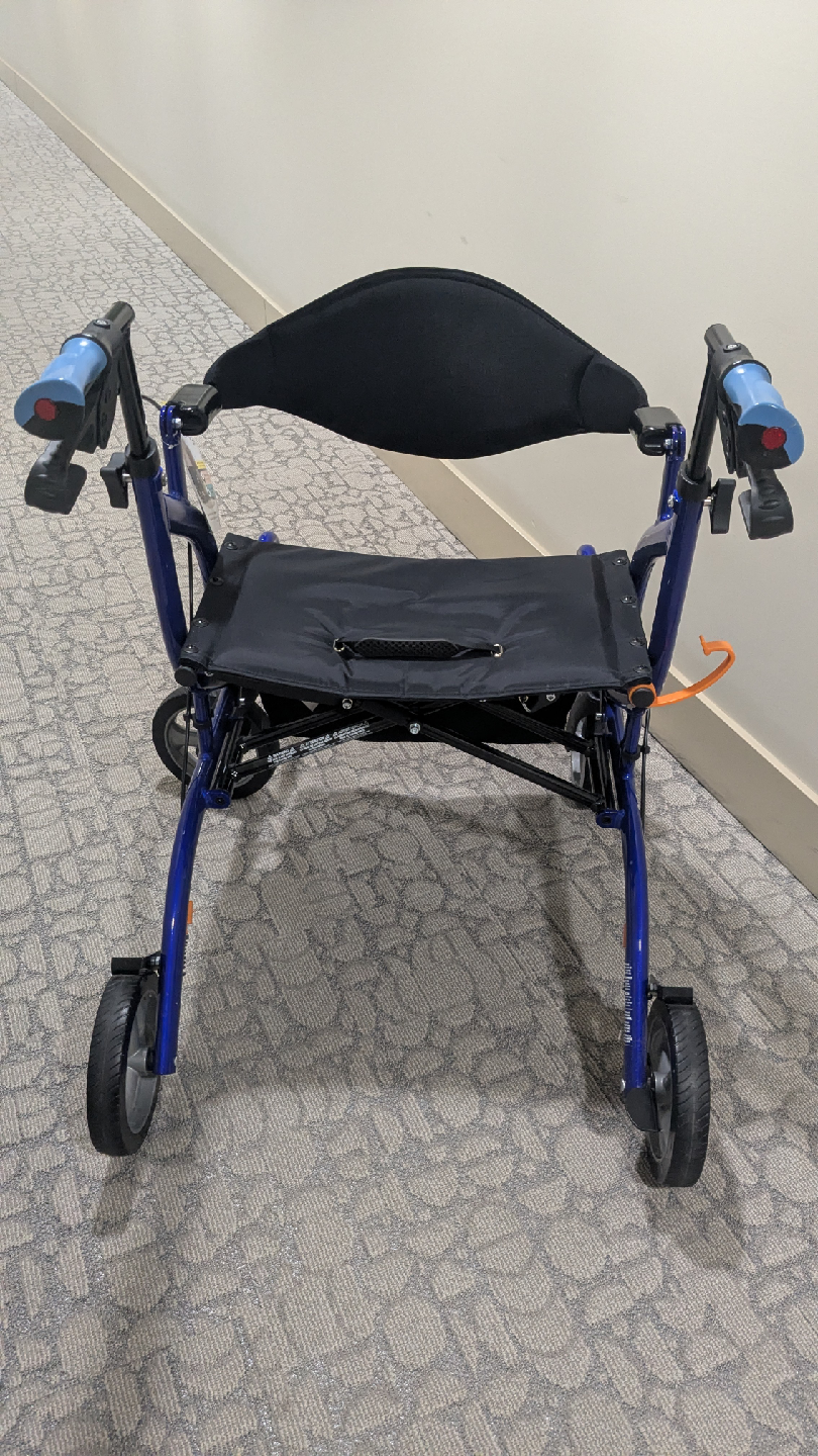 Like New Airgo Fusion 2 in 1 Rollator & Transport Chair