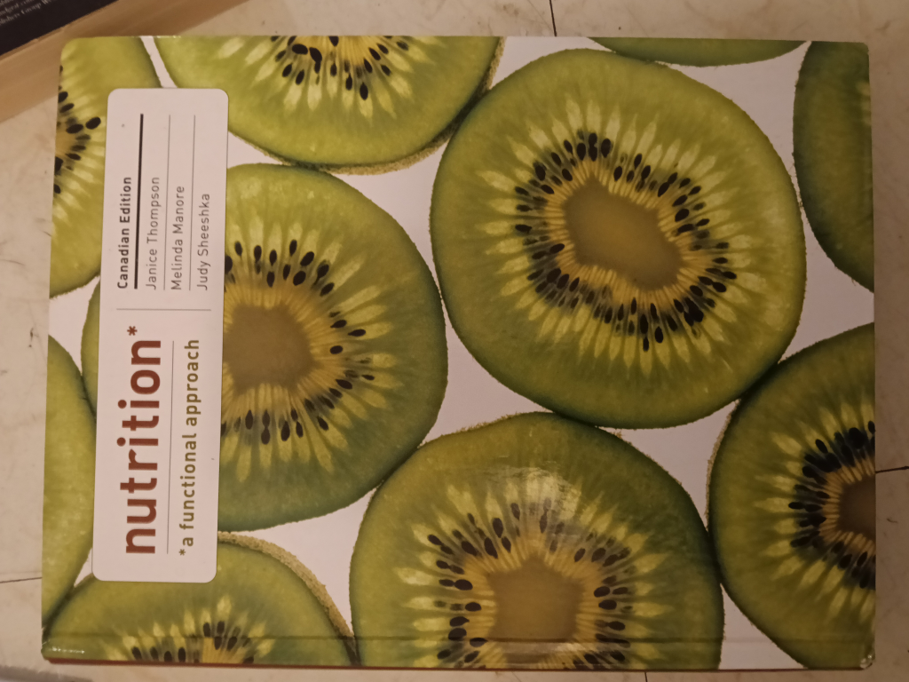 Nutrition: A Functional Approach Canadian Edition
