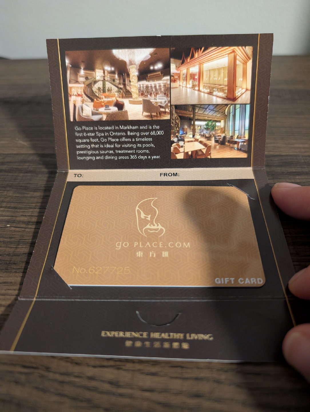 Go Place SPA $100 Gift Card - photo 2