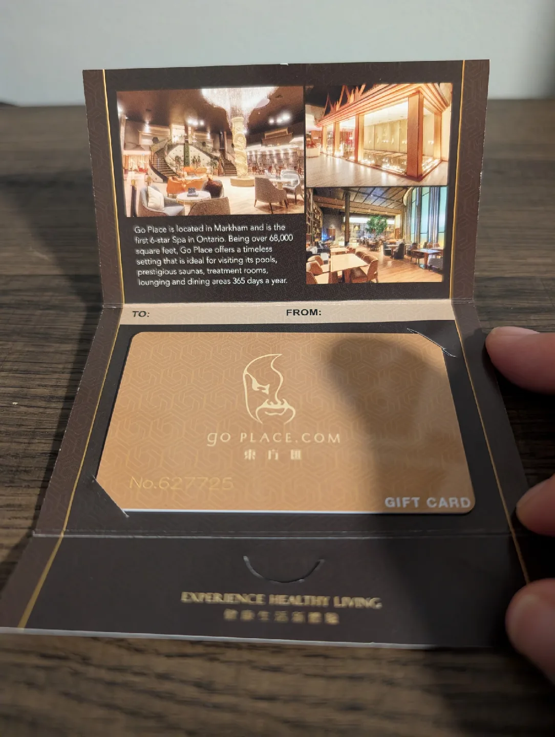 Go Place SPA $100 Gift Card image indicator(2)