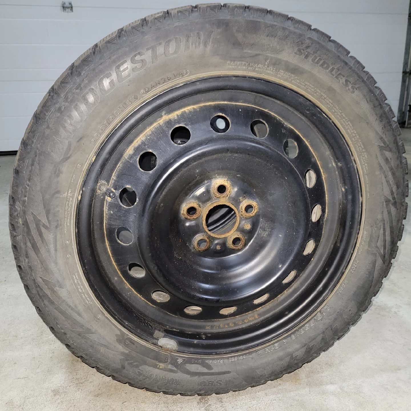 Set of 4 Steel Rims 16x6.5, 5x100 w/ TPMS - photo 3
