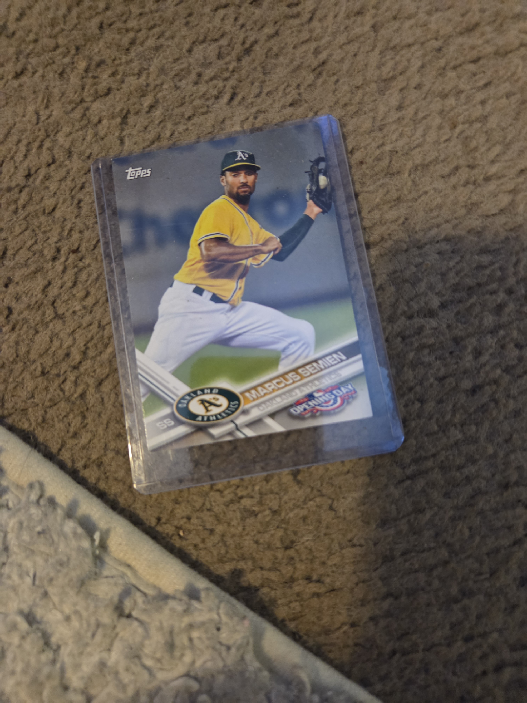 Marcus Semien 2017 Topps Baseball Card