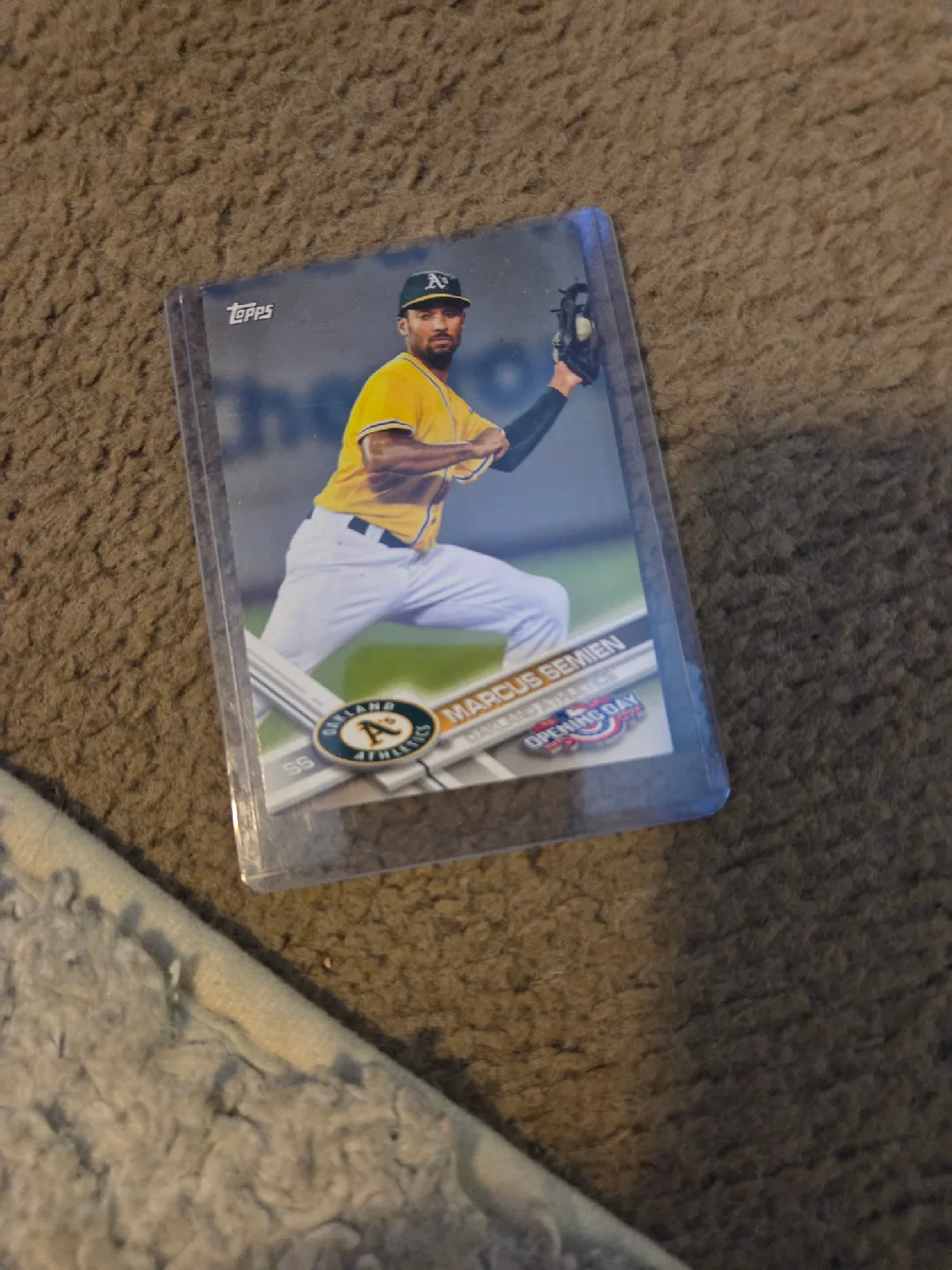 Marcus Semien 2017 Topps Baseball Card thumbnail