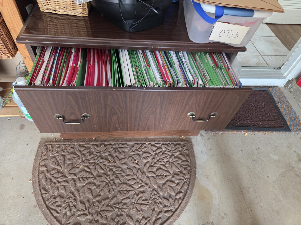 Brown Filing Cabinet - 36x22x29 inches - photo 2