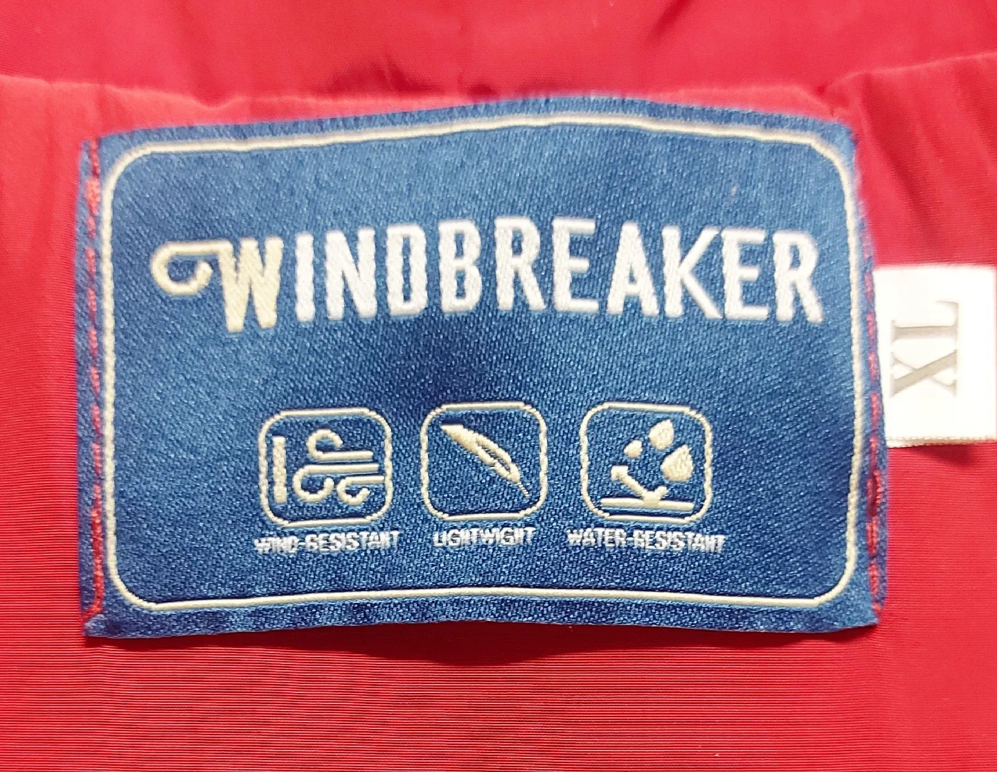 Windbreaker Red- Size XL image indicator(3)