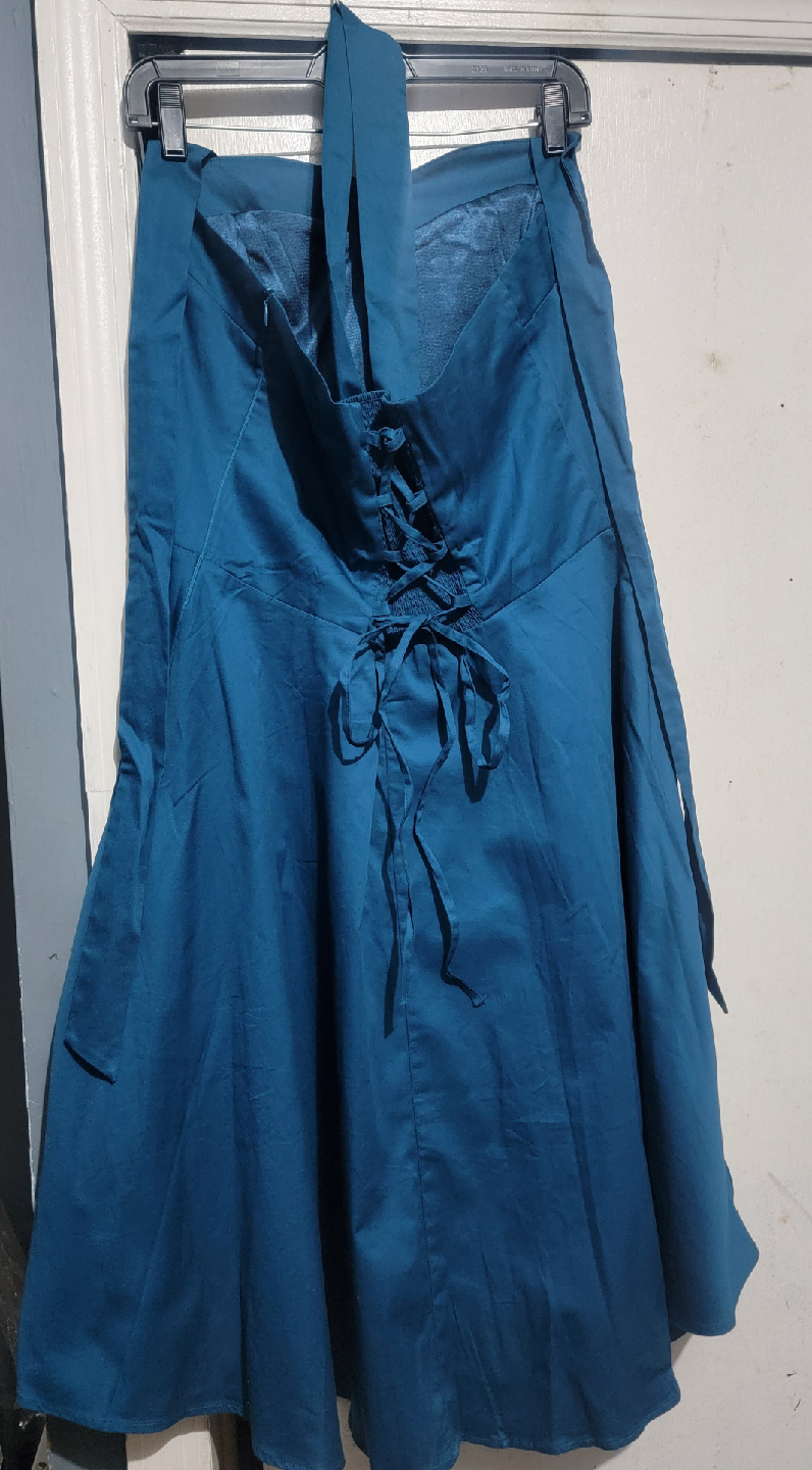 Teal Corset Style Dress - photo 2