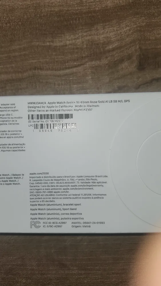 Apple Watch Rose Gold - 42 mm sports band image indicator(10)