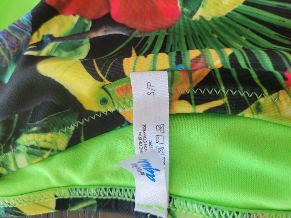 La Aqua Floral Bikini Bottoms - Size S - photo 3