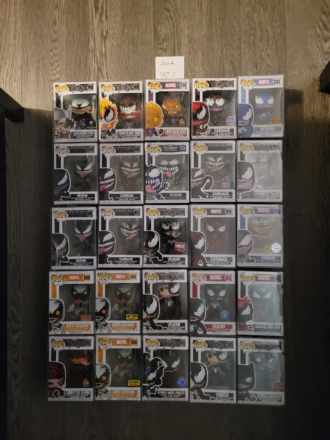 Funko POP! Marvel Figures - Venom, Deadpool, Carnage image indicator(2)