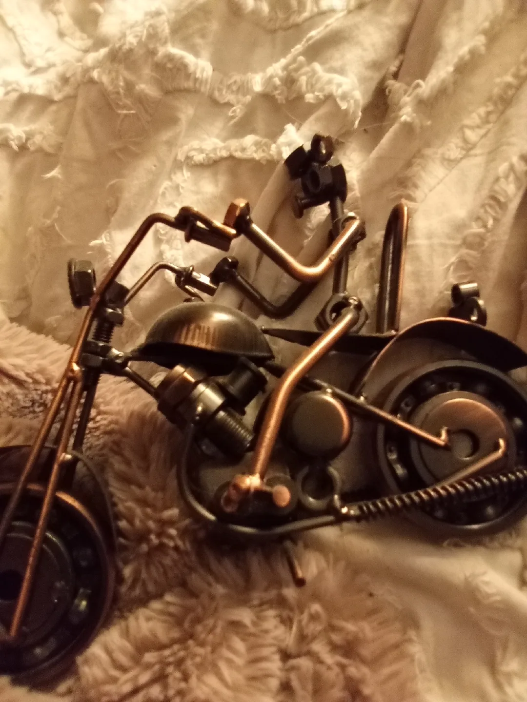 Metal Motorcycle Sculpture image indicator(3)