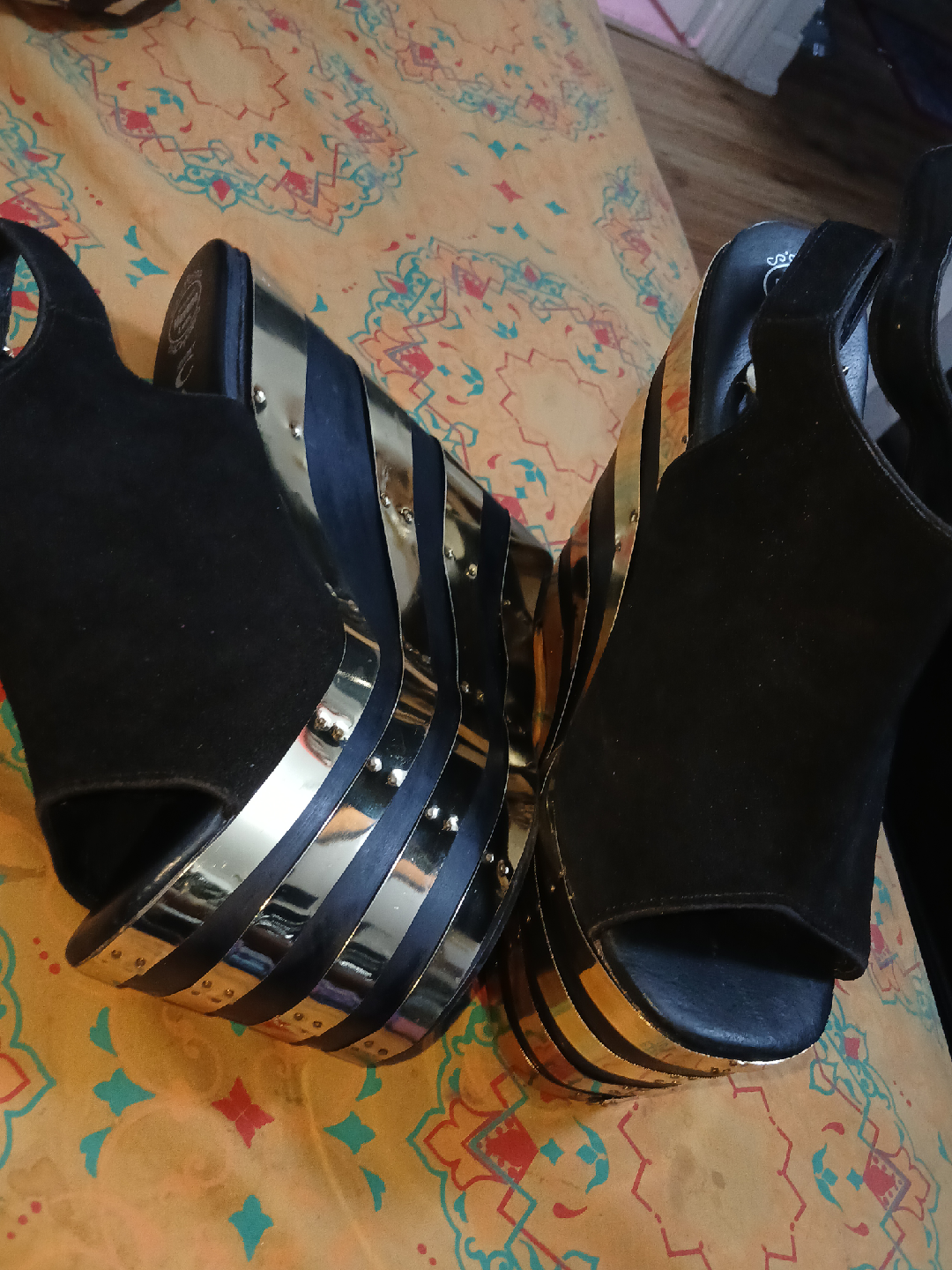 Jeffrey Campbell Havana Platform Sandals - Size 11 - photo 3