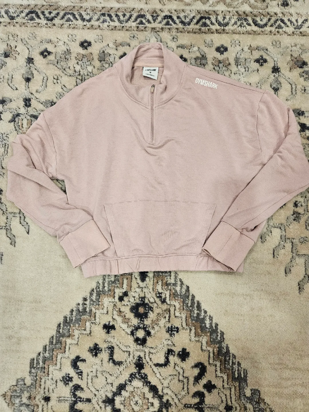 Gymshark Pullover - Size M - Light Pink image indicator(3)