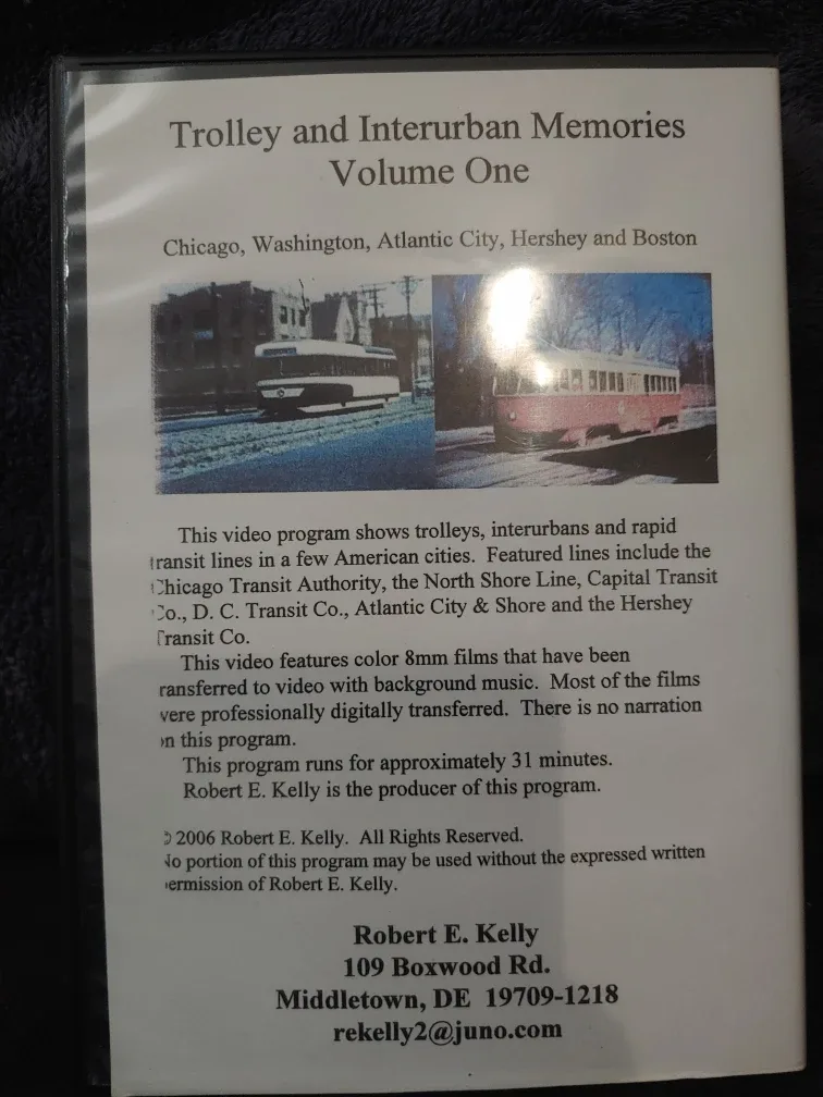 Trolley and Interurban Memories Volume One DVD image indicator(2)