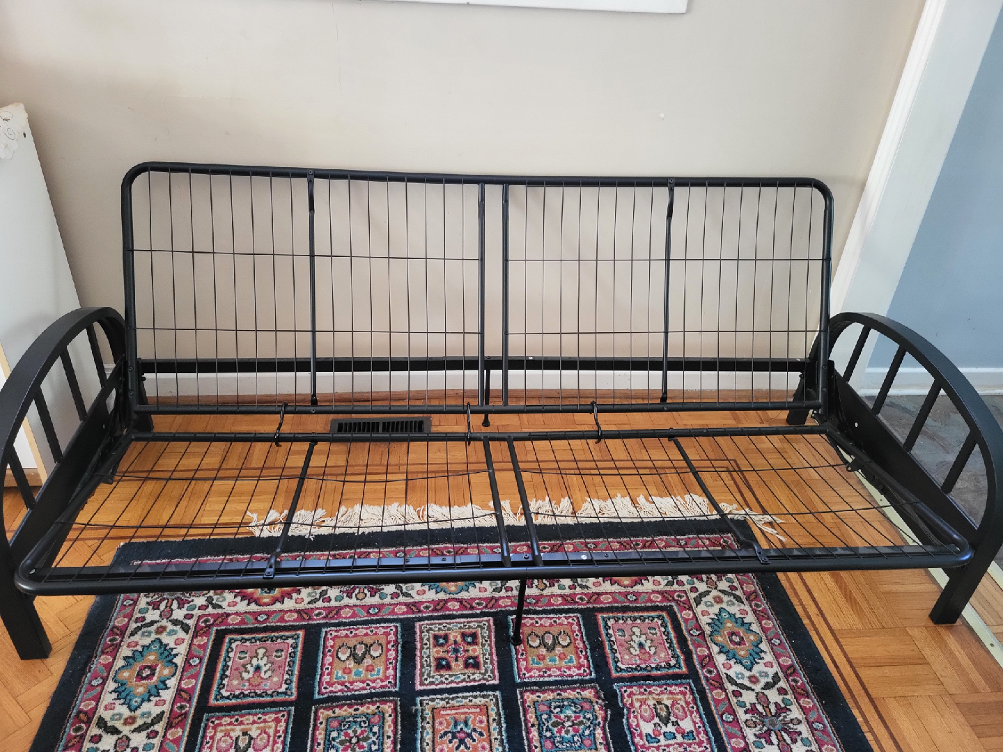 Futon Frame - Black Metal