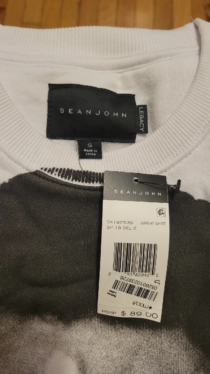 Muhammad Ali White Sweatshirt Size S image indicator(3)