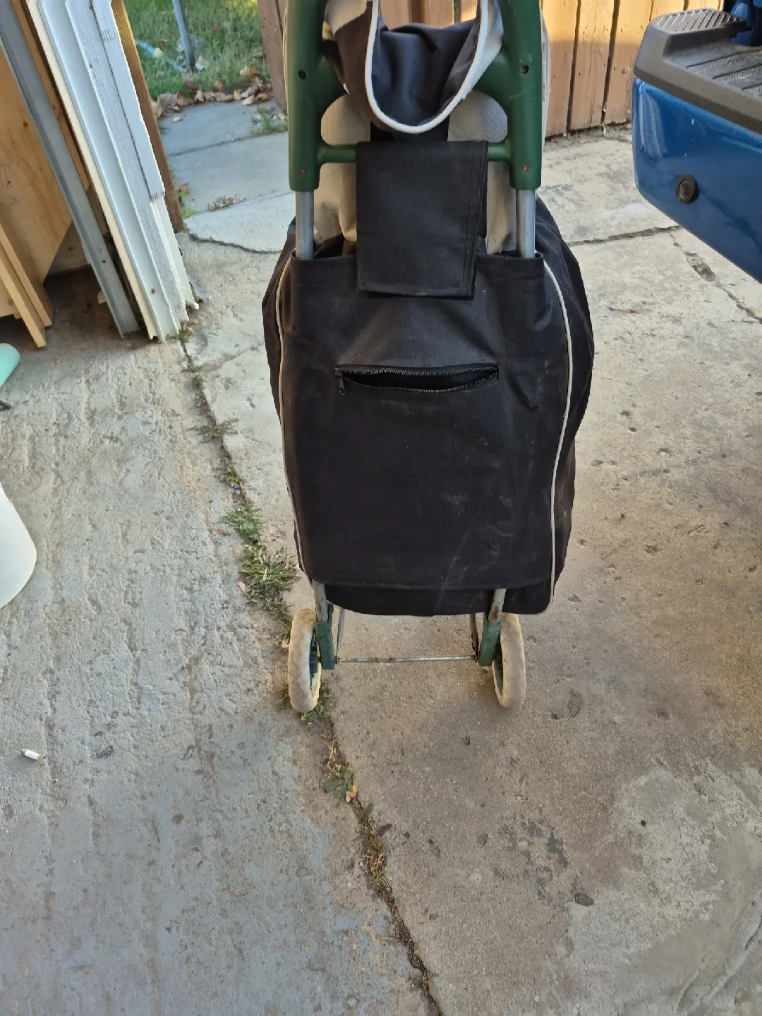 Folding Shopping Cart with Bags image indicator(6)