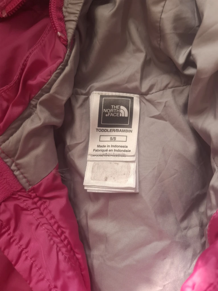 The North Face Pink Toddler Jacket - Size 5/5T - photo 2