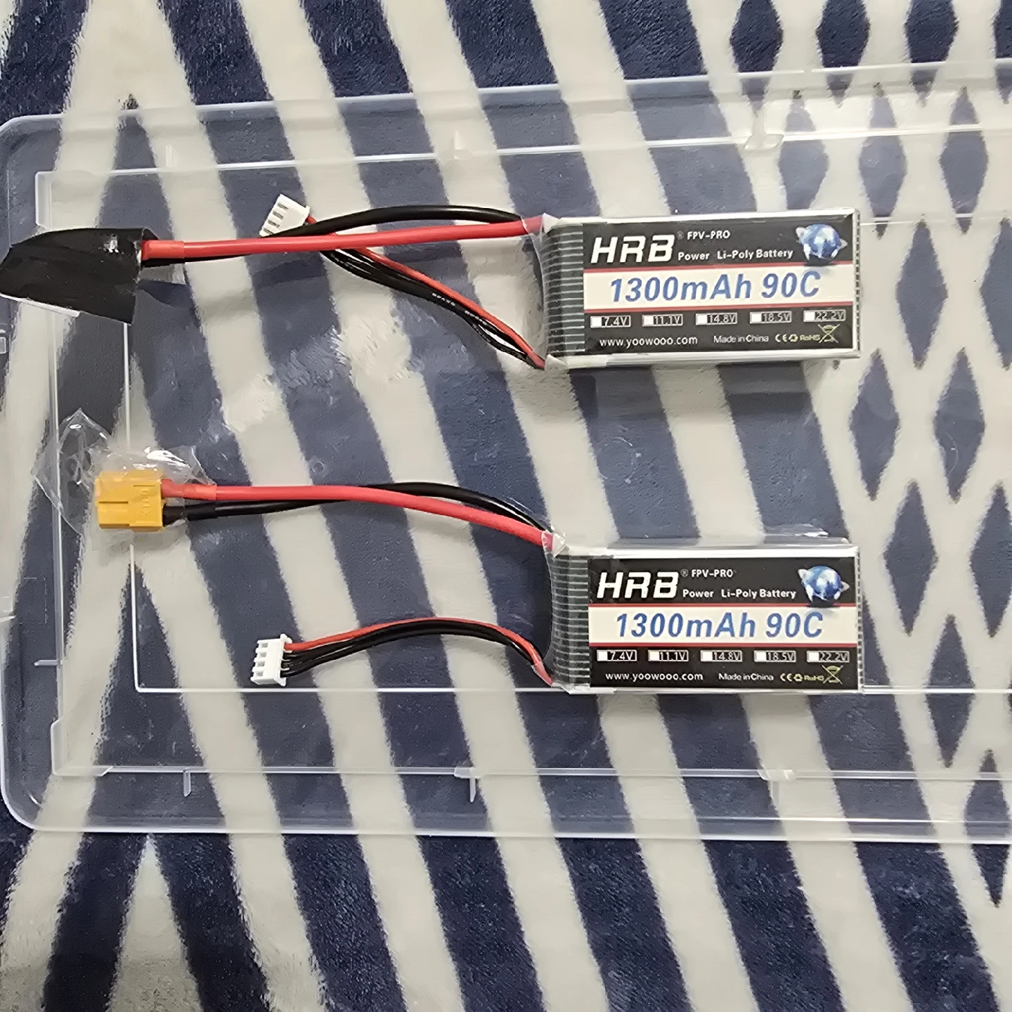 HRB FPV-PRO 1300mAh 90C Li-Poly Battery