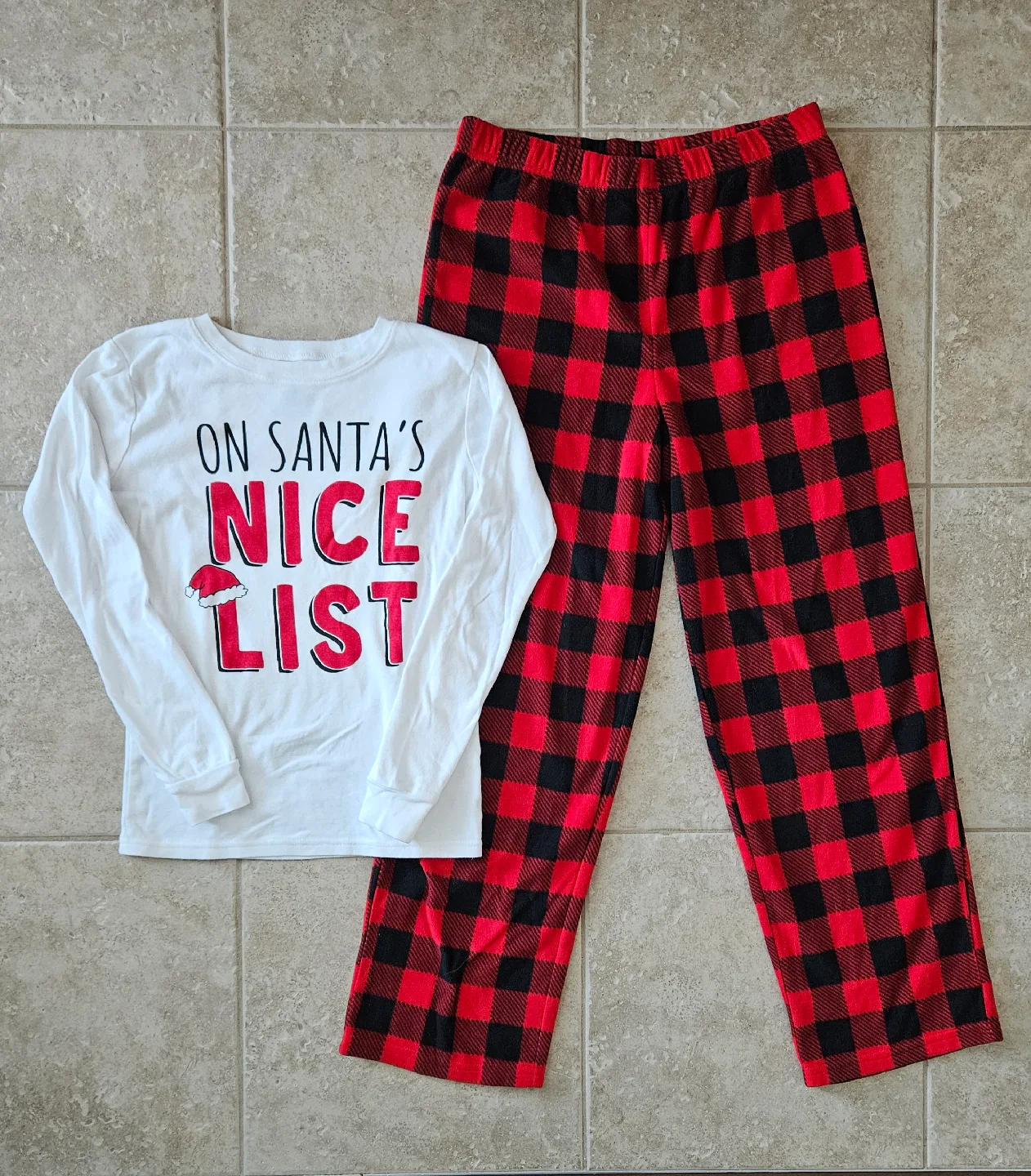 Carter's Christmas Pajama Set - Kids Size 14/14A thumbnail