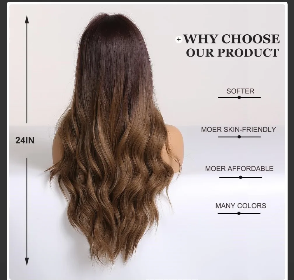 Esmee 24 Inch Long Wavy Wig - NEW image indicator(2)