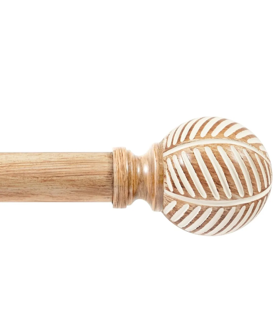 Artisanal Curtain Rods 1" Diameter 32"-86" image indicator(6)