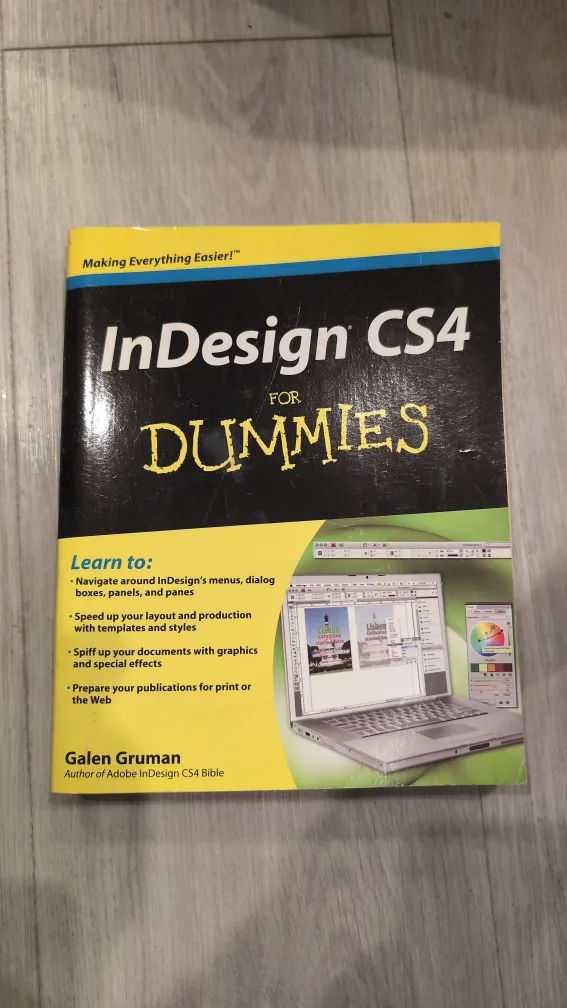 InDesign CS4 for Dummies by Galen Gruman thumbnail