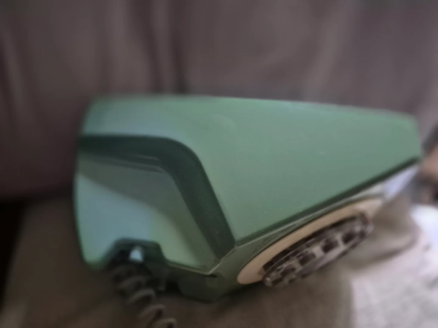 Vintage Green Push Button Dial Telephone🥕 image indicator(2)