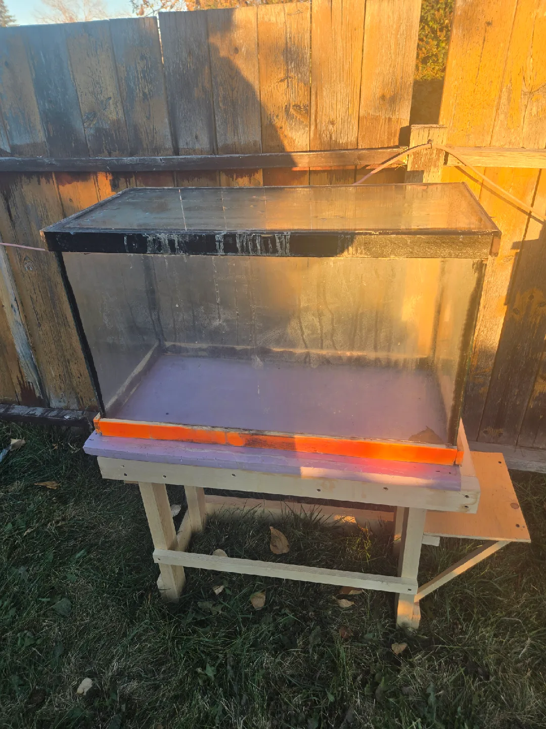 Glass Fish Tank with Stand image indicator(2)