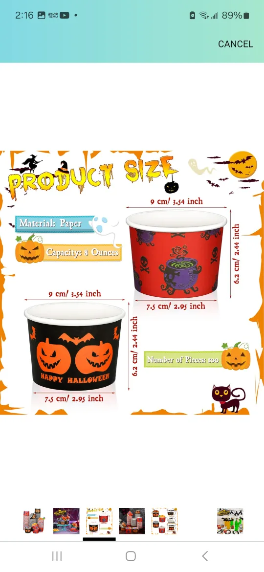 Halloween Candy Cups & Treat Boxes image indicator(4)