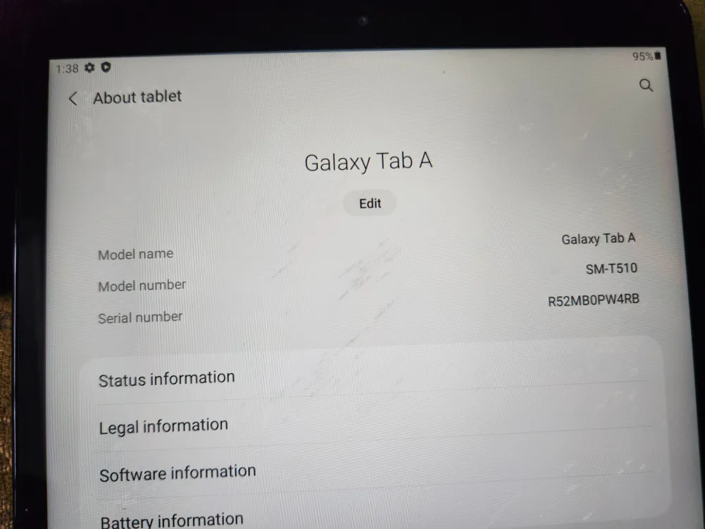 Samsung Galaxy Tab A SM-T510 Tablet image indicator(4)