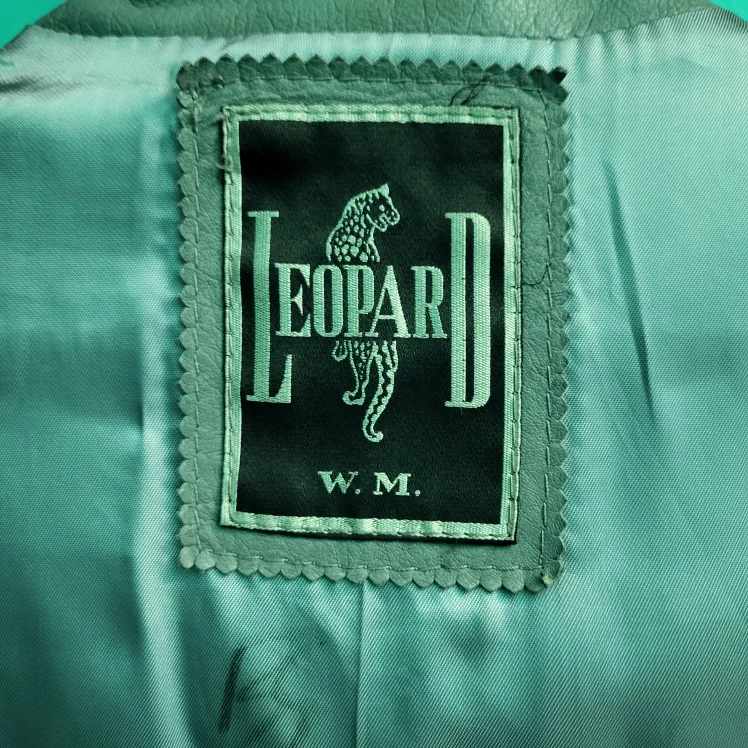 Leopard W.M. Leather Coat. Small image indicator(5)