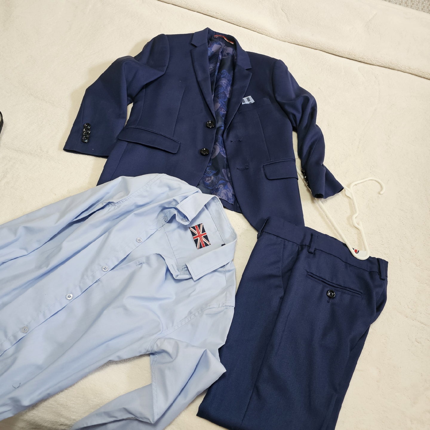 Boys 3-Piece Suit - Jacket, Pants & Shirt - photo 5