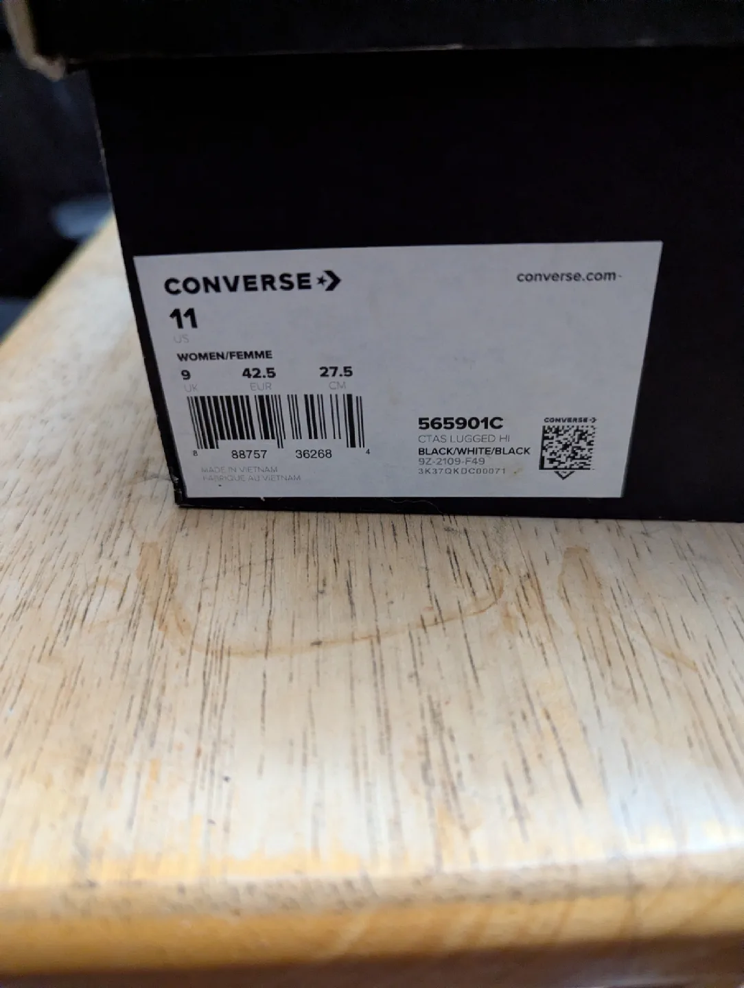 Converse All Star Lugged High Top - Women's Size 11 image indicator(5)