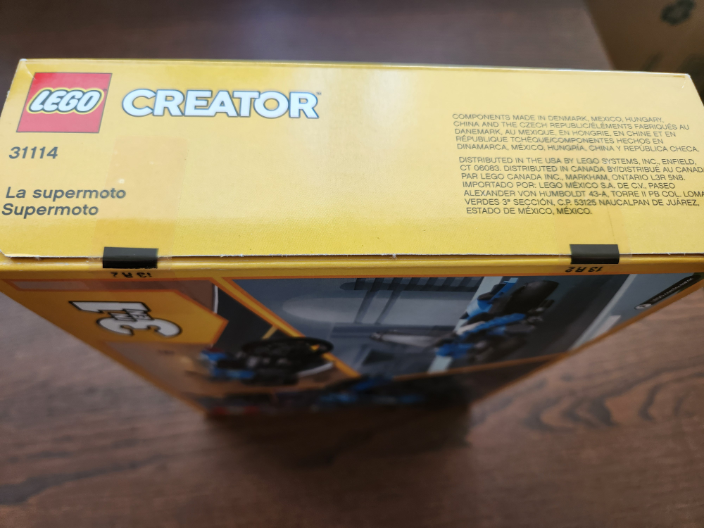 New in box: LEGO Creator 3in1 Superbike set (discontinued) - photo 2