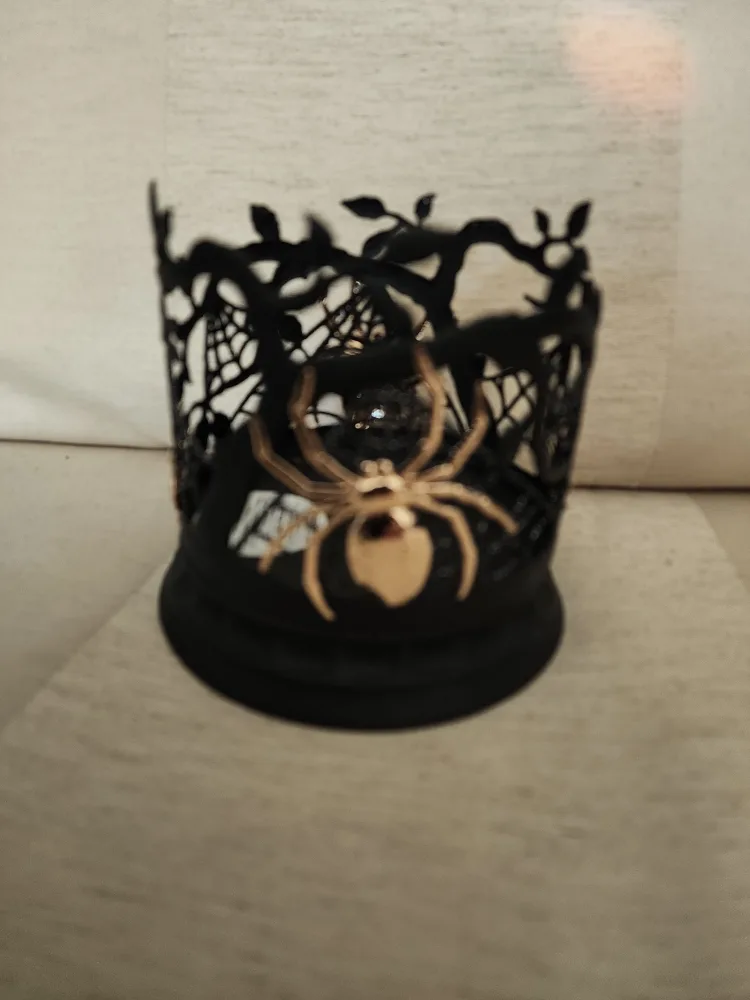 Bath & Body Works Spider Pedestal Candle Holder thumbnail