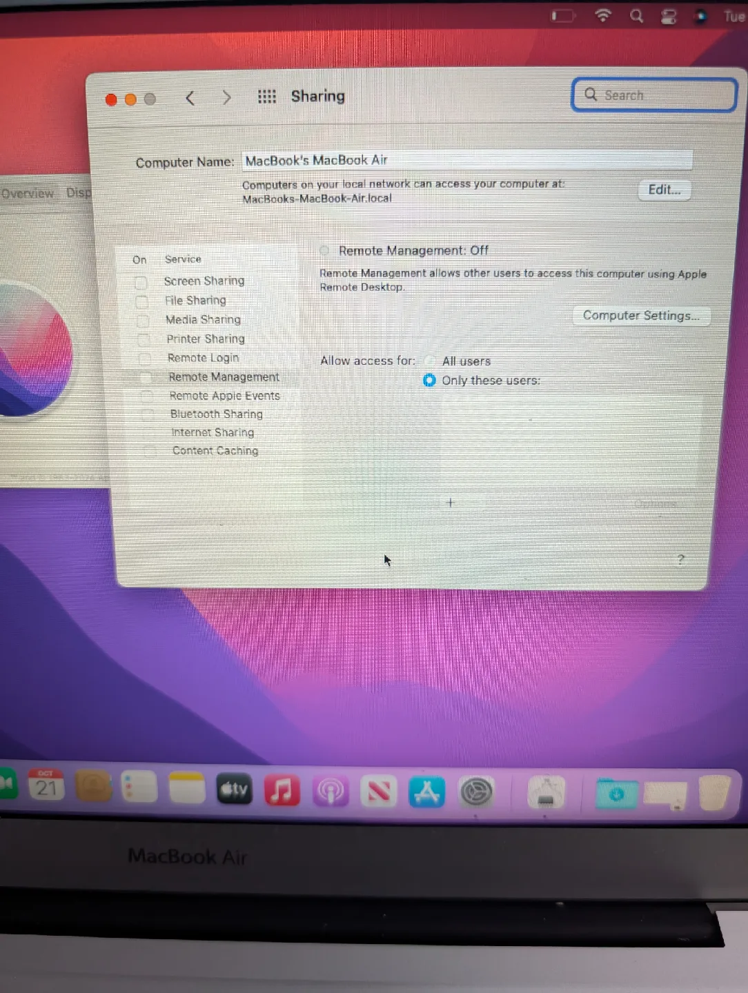 Apple MacBook Air 13-inch (Early 2015) image indicator(6)