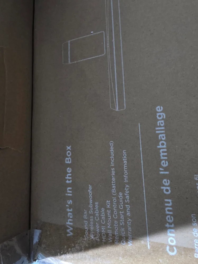 New TCL Q75H 620-Watt Dolby Atmos Sound Bar *Brand New In Box* image indicator(6)