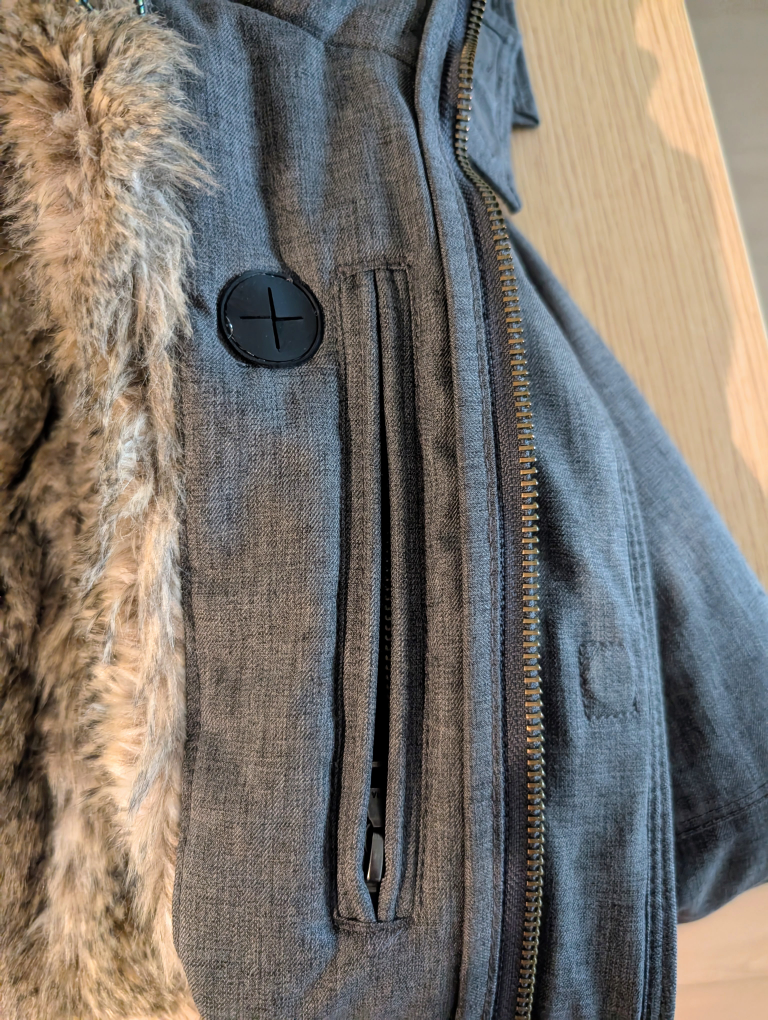 TNA Parka - Charcoal Gray (XXS, fits XS/S) - photo 5