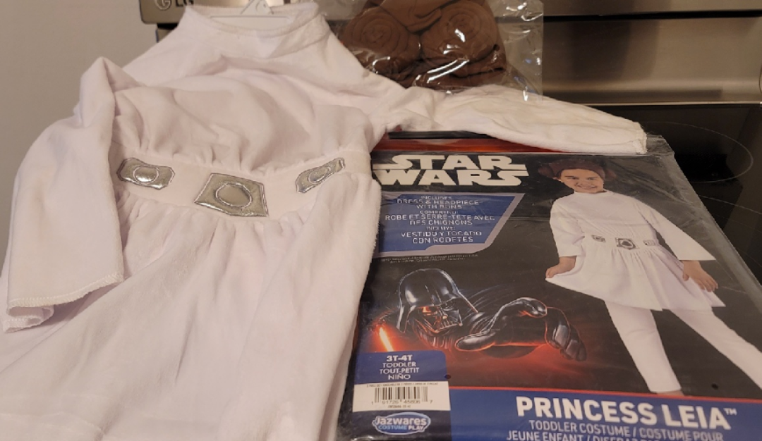 Star Wars Princess Leia Toddler Costume, Size 3T-4T - photo 2
