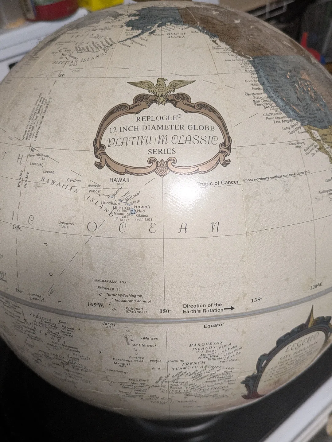 Replogle 12 Inch Diameter Globe Platinum Classic Series image indicator(3)