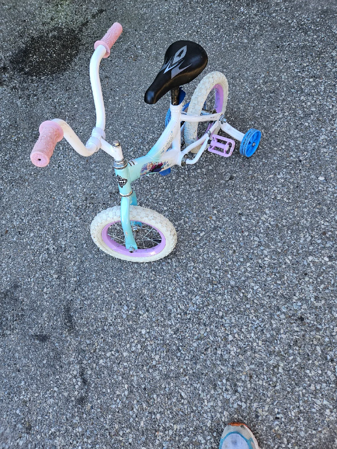 Disney Frozen Kids Bike - Training Wheels image indicator(3)