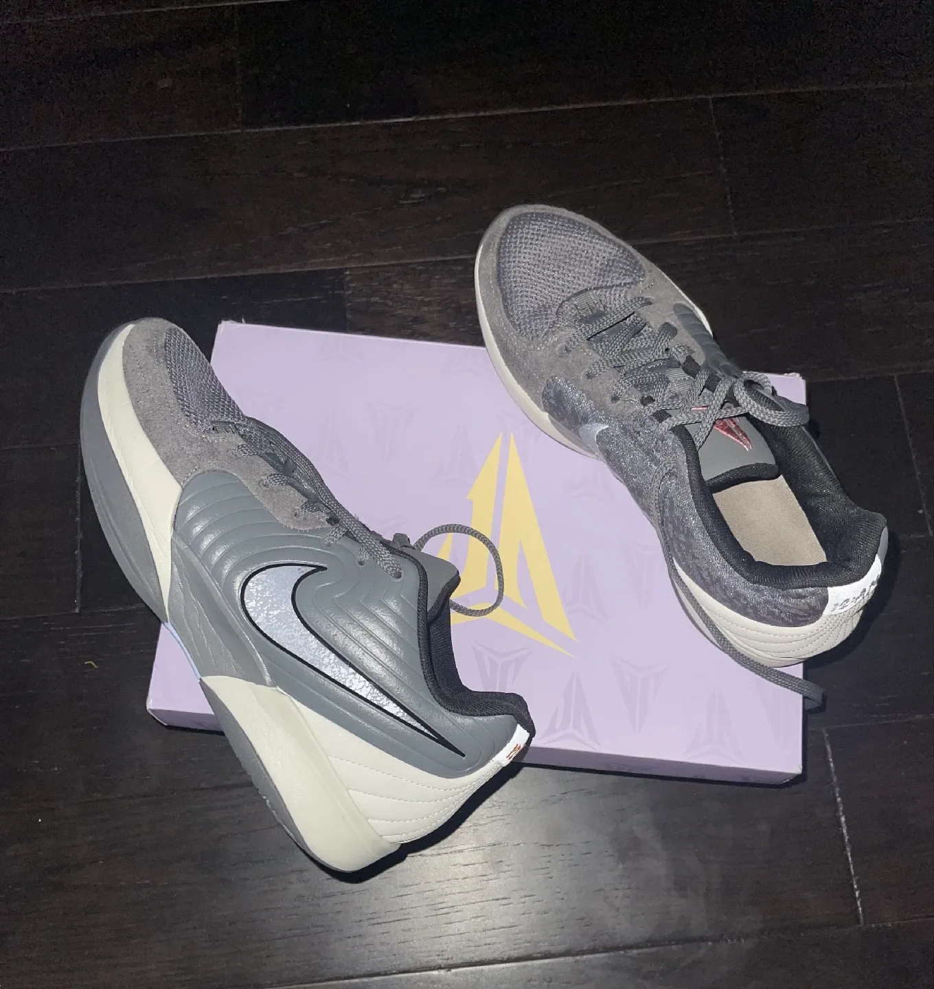 Nike Zoom Freak 4 Grey Basketball Shoes image indicator(2)