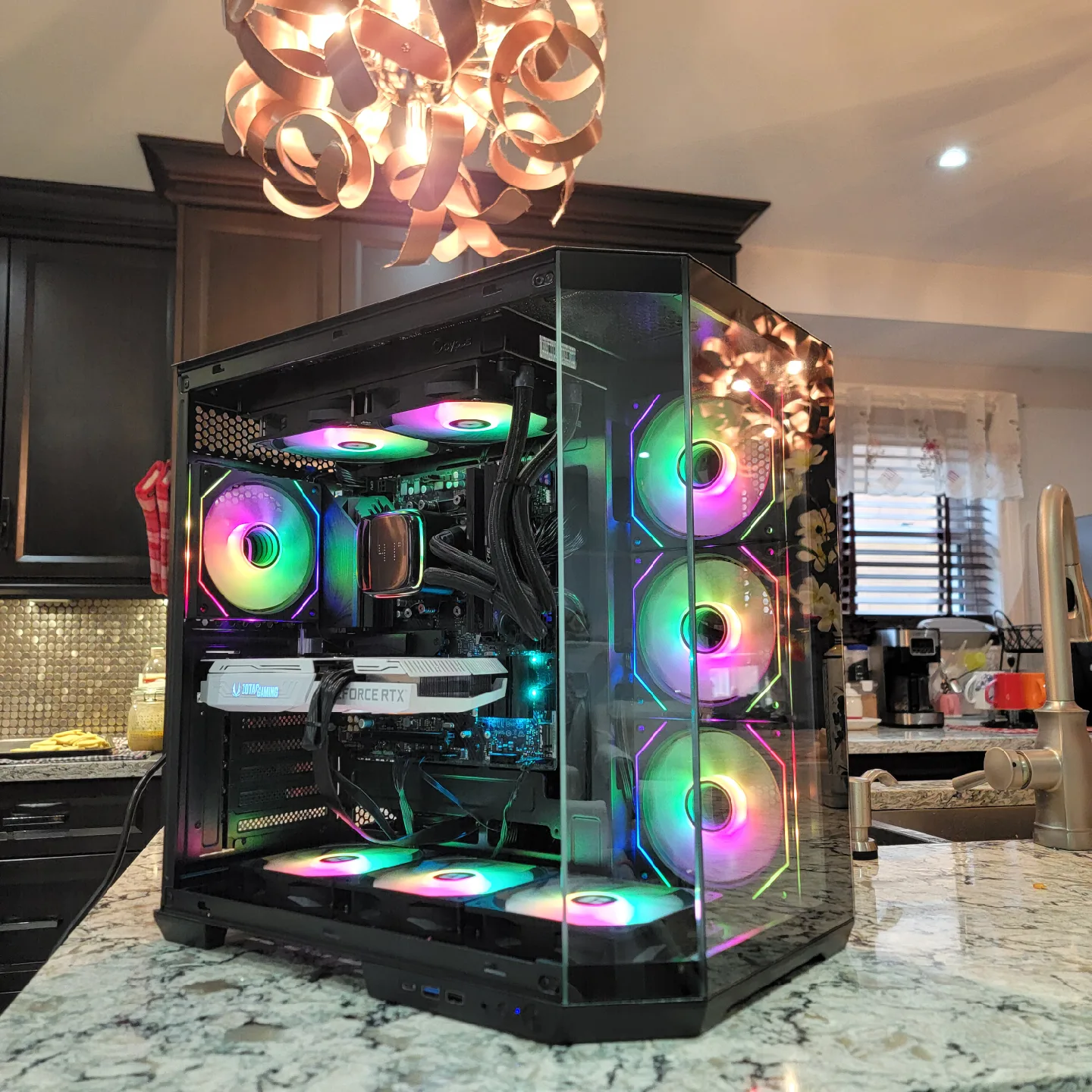 CUSTOM GAMING PC : Ryzen 5 7600 / RTX 3070 / 32GB RAM DDR5/ WIFi image indicator(8)