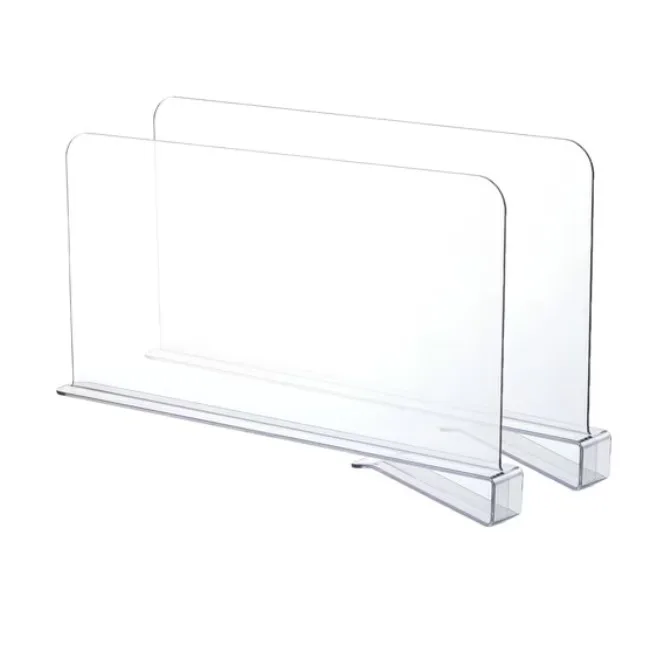 Clear Shelf Dividers, Set of 6 thumbnail