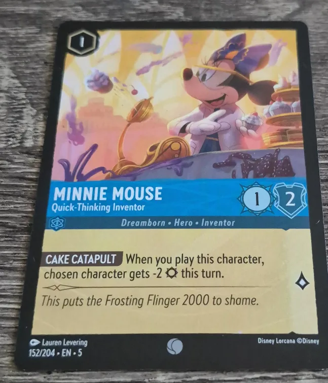Disney Lorcana Trading Cards - Minnie Mouse and Mickey Mouse thumbnail