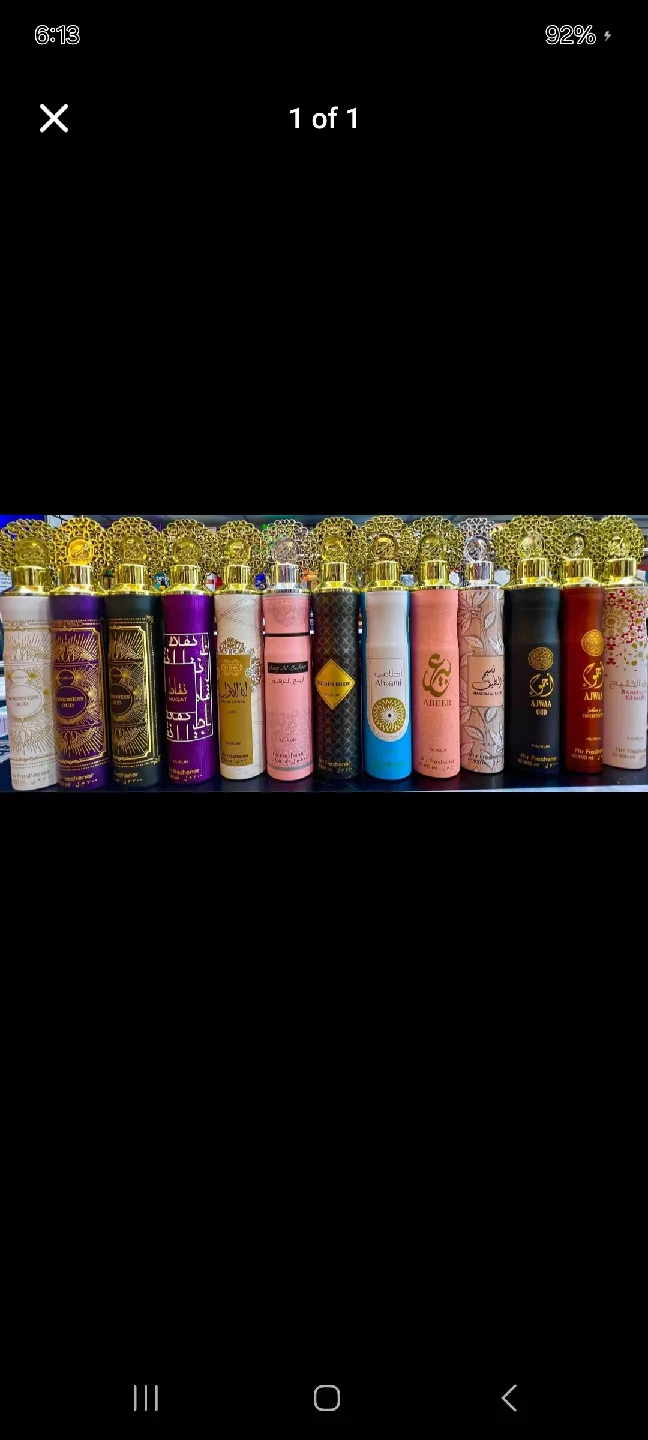 Assorted Ajmal, Ahlamai, Abeer Room Fresheners thumbnail