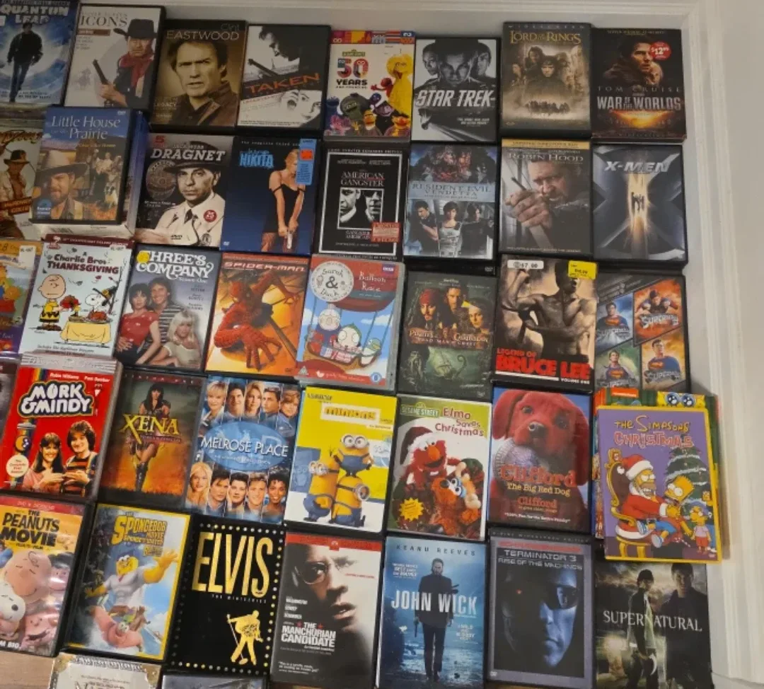 Mixed DVD Lot - Movies and TV Shows. $3 Each image indicator(7)