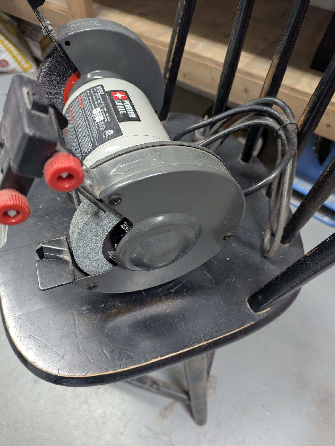 Porter Cable Bench Grinder with Wire Wheel